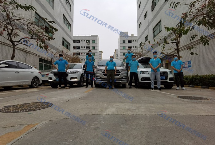 云顶集团技术团队出发前合影