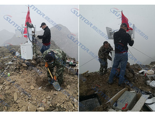 云顶集团ST58T8G无线网桥在高海拔雨雪天气中稳定传输