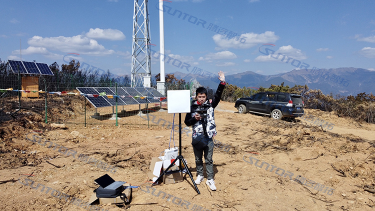 无线传输现场安装