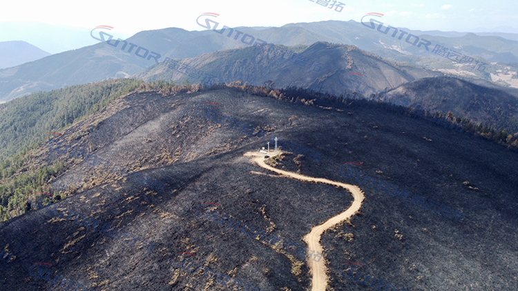 云顶集团大凉山无线传输案例拍图