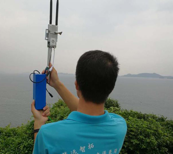 云顶集团无人机图传电台50KM超视距传输测试