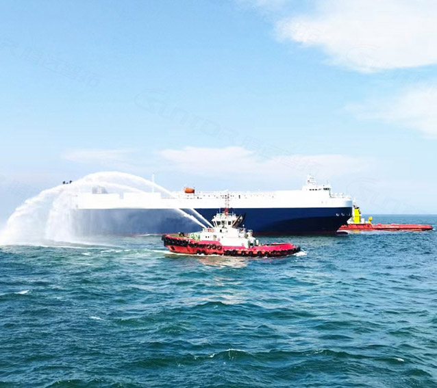 天津海事局海上搜救演习无线通信保障                                                               